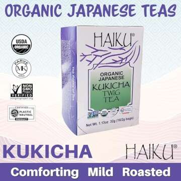 Haiku Tea Kukicha Twig Organic, 16 ct