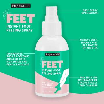 Freeman Flirty Feet Instant Foot Spray 4 fl. oz.