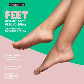 Freeman Flirty Feet Instant Foot Spray 4 fl. oz.