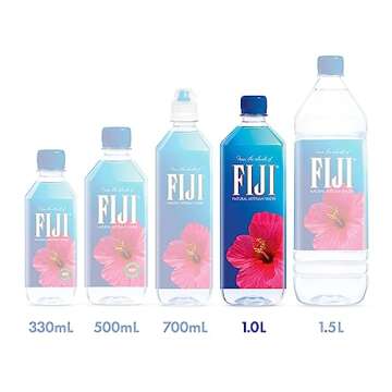 FIJI Natural Artesian Water 12 Pack 1 Liter