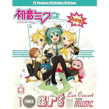 Trends International Hatsune Miku Poster Book