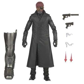 Marvel Legends Series Nick Fury, Secret Invasion Collectible 6-Inch Action Figures, Ages 4 and Up