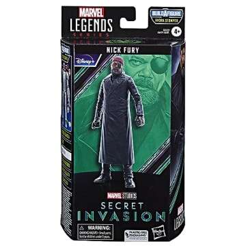 Marvel Legends Series Nick Fury, Secret Invasion Collectible 6-Inch Action Figures, Ages 4 and Up