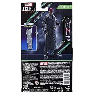 Marvel Legends Series Nick Fury, Secret Invasion Collectible 6-Inch Action Figures, Ages 4 and Up