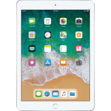 Apple iPad 9.7in 6th Gen WiFi + Cellular - Renewed 32GB Silver