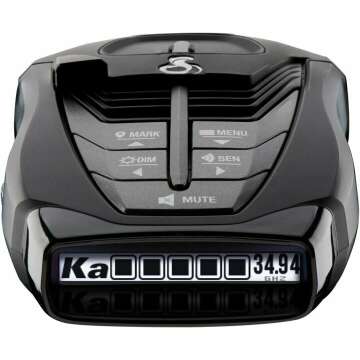 Cobra RAD 480i Laser Radar Detector - Long Range, Bluetooth, Smart Features