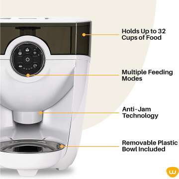 WiFi Automatic Pet Feeder with Backup Battery