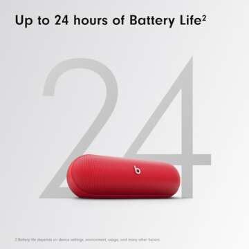 Beats Pill Bluetooth Speaker & Charger - 24 Hours