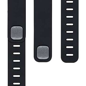 kwmobile TPU Watch Strap Compatible with Fitbit Flex - Set of 3 Fitness Tracker Replacement Bands