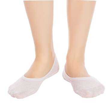 No Show Athletic Cotton Liner Socks for Women