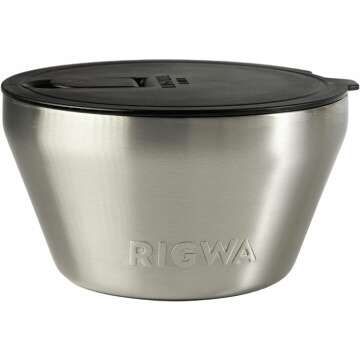 RIGWA 1.5 Stainless Steel Food Container | Insulated, Spill Proof Bowls