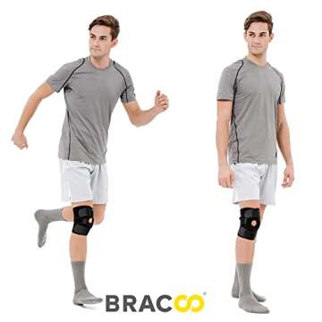 Bracoo Knee Compression Brace for Tendon Support