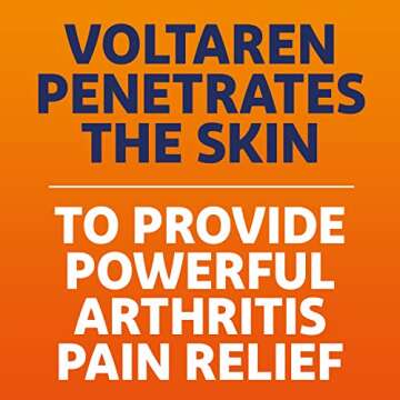 Voltaren Arthritis Pain Gel for Powerful Topical Arthritis Pain Relief - NEW Easy Open Cap - 150 g