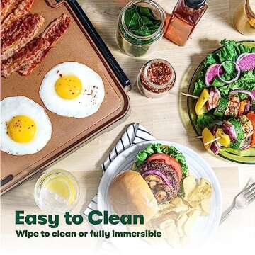 BELLA XL Electric Griddle - Non-Stick & Easy Cleanup