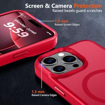 MOCCA Magnetic iPhone 16 Pro Max Case with Drop Protection