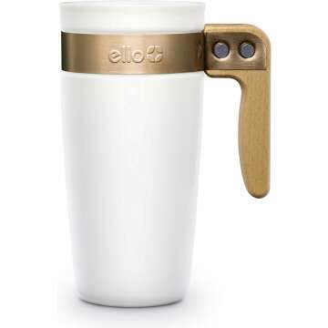 Ello Fulton Ceramic Travel Mug with Slider Lid