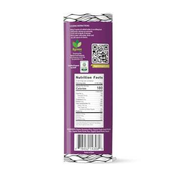 Big Green Organic Food- Organic Purple Yam + Buckwheat Spaghetti, Premium Ube, Gluten-Free, Vegan (I Pack)