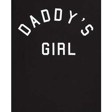 The Children's Place Unisex Child Short Sleeve Family Graphic T-Shirt, Daddy's Girl, X-Large US