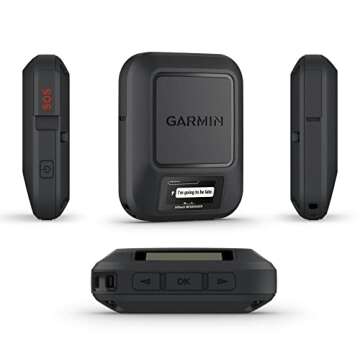 Wearable4U - Garmin inReach Messenger Handheld Satellite Communicator, Global Two-Way Messaging with Power Pack Bundle