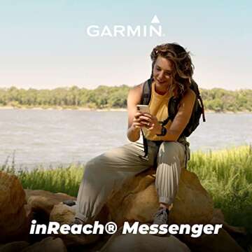 Wearable4U - Garmin inReach Messenger Handheld Satellite Communicator, Global Two-Way Messaging with Power Pack Bundle