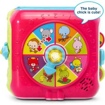 VTech Sort and Discovery Activity Cube in Pink