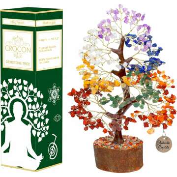 Seven Chakra Tree of Life - Positive Energy Feng Shui Decor