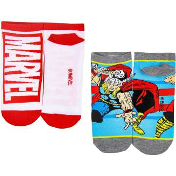 Marvel Avengers 12 Socks Set