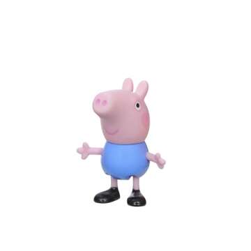 Peppa Pig Peppa's Adventures Peppa's Family Figure 4-Pack Toy - Includes 4 Peppa Pig Family Figures in Iconic Outfits, Ages 3 and Up