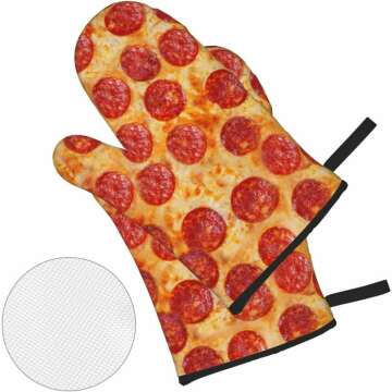 Pizza Oven Mitts Set