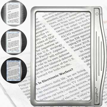 Bright LED Page Magnifier