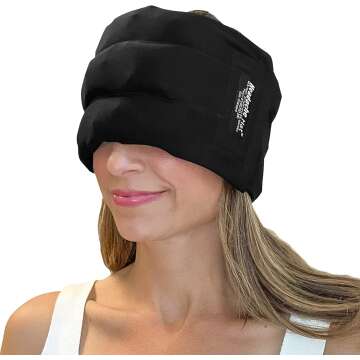 Migraine Relief Hat - Headache Ice Wrap XL Size