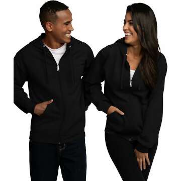 Eversoft Fleece Hoodies by Fruit of the Loom - S-4X