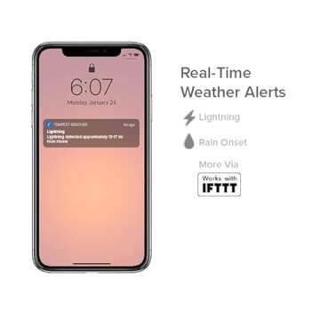 Tempest Weather System with Built-in Wind Meter, Rain Gauge, and Accurate Weather Forecasts, Wireless, App and Alexa Enabled