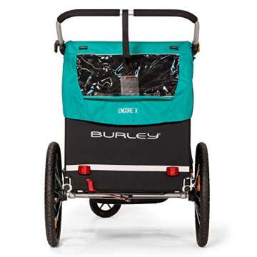 Burley Encore X, 2 Seat Kids Bike Trailer & Stroller