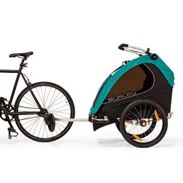 Burley Encore X, 2 Seat Kids Bike Trailer & Stroller