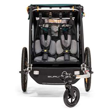 Burley Encore X, 2 Seat Kids Bike Trailer & Stroller