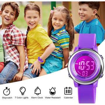 Kids LED Sport Watch
