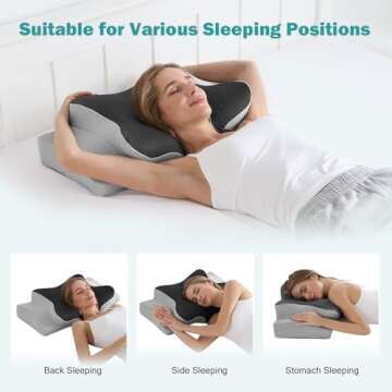 Ergonomic Cervical Pillow for Neck Pain Relief