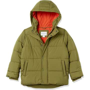 Boys & Toddlers' Heavyweight Hooded Puffer Jacket