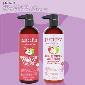 PURA D'OR ACV Thin2Thick Hair Regrowth Set