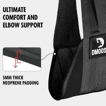 DMoose Fitness Ab Straps for Core Strength Training