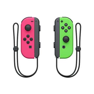 Nintendo Joy-Con (L/R) - Neon Pink & Neon Green Controllers