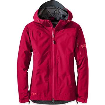 Outdoor Research Women's Aspire Jacket, Scarlet, Small