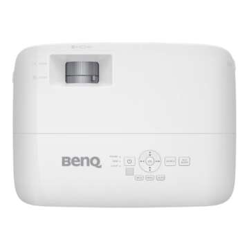 BenQ SVGA MS560 | DLP Business Projector | 4000 Lumens | Glass Lens for Image Accuracy and Clarity | Dual HDMI, VGA | Auto Keystone Correction | SmartEco Technology 70% less energy consumption