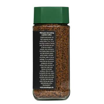 Organic Decaf Instant Coffee - Mount Hagen 3.53oz Jar