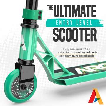 ARCADE Rogue BMX Pro Scooter - Skatepark Scooter for Tricks - Scooter Pro Trick Scooters - Beginner Stunt Scooters for Kids & Pre Teens Ages 7 Years & Up - Boys & Girls Colors