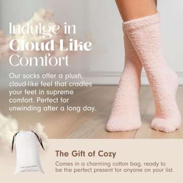 Fuzzy Soft Socks - Ultra Cozy Unisex Sleepwear