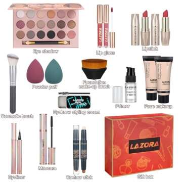 All in One Makeup Kit for Women - Complete Gift Set for Beauty Lovers