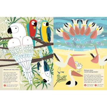 Birds of the World: My Nature Sticker Activity Book