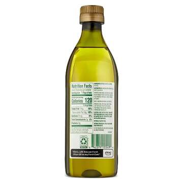 Amazon Fresh, Olive Oil, Pure, Medium Flavor, 16.9 Fl Oz (Pack of 1)